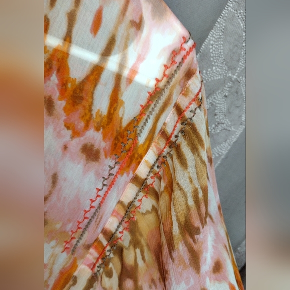 👚 Sundance Women's Top 100% Silk Flawed - Picture 13 of 16